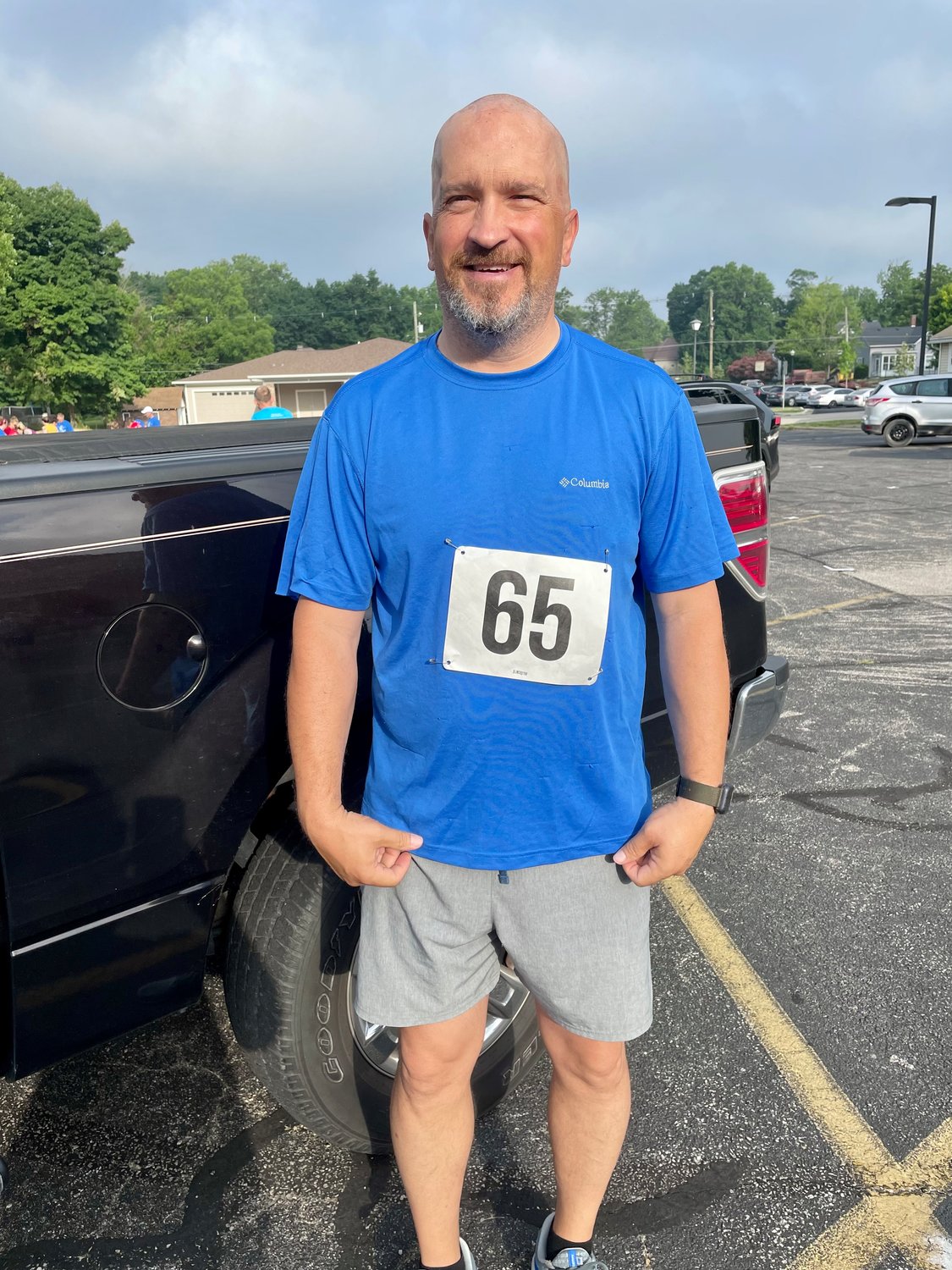 Earlier this month Smith ran a 5K here in Crawfordsville in honor of his uncle who was a long-time cross country coach.